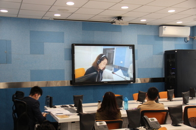 北京語言大學第七屆國際口筆譯大賽(英語)同聲傳譯邀請賽舉行